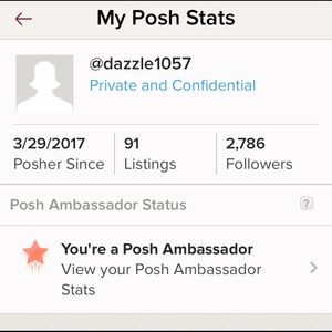 So excited to become a Posh Ambassador!